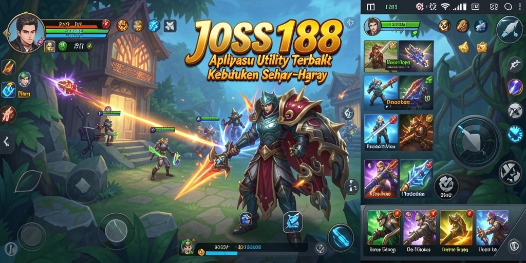 Screenshot utama JOSS188 menampilkan antarmuka pengguna yang intuitif dan fitur pengingat.