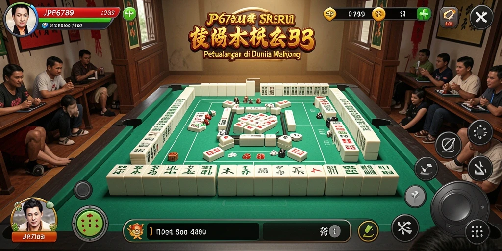 Tangkapan layar utama JP6789 menampilkan gameplay Mahjong yang menarik.
